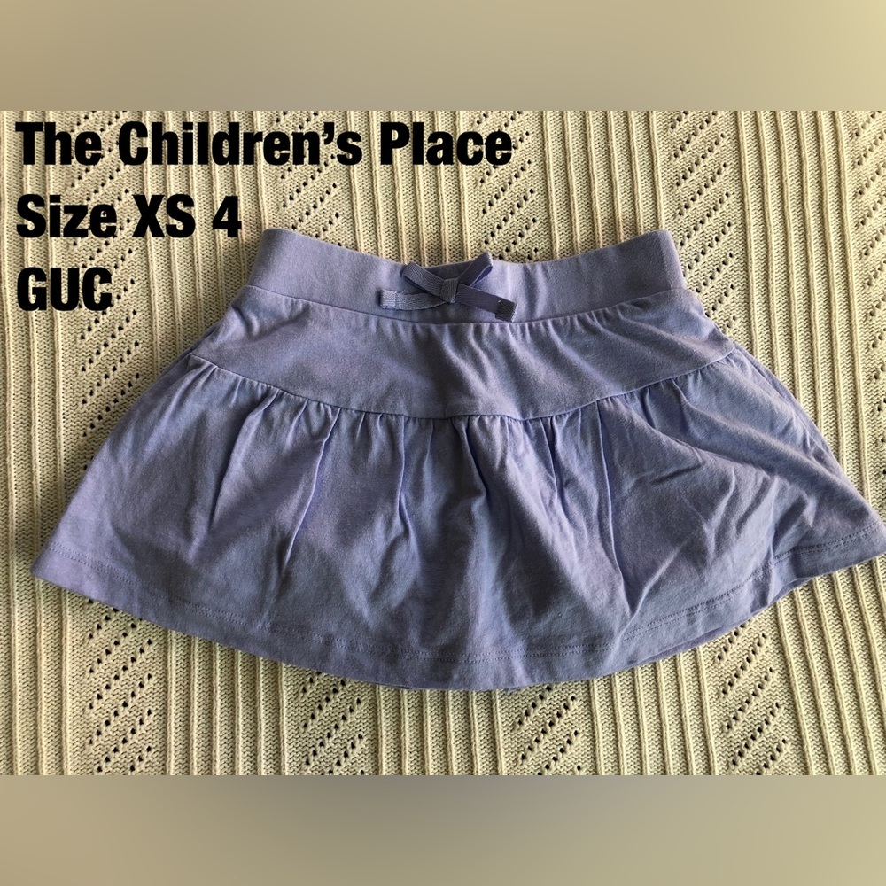 Children’s Place Girls Skort Size XS 4, Lilac